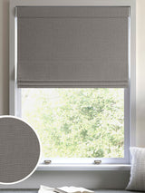 Next Next Smoke Grey Nikki Made to Measure Roman Blind- Buy online at McGrocer