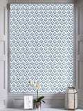 Roman blind midnight blue made to measure - British product