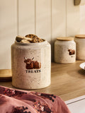 Ceramic treat jar with Hamish the Highland cow design 15x15x20cm, imported from the UK
