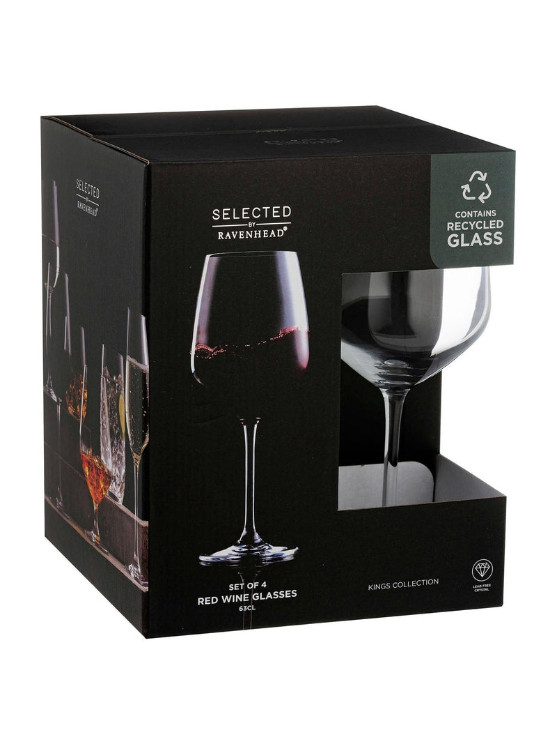 Ravenhead red wine glasses set of 8 63cl, imported from the UK