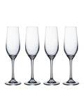 Ravenhead Kings flute glasses 20cl set, imported from the UK
