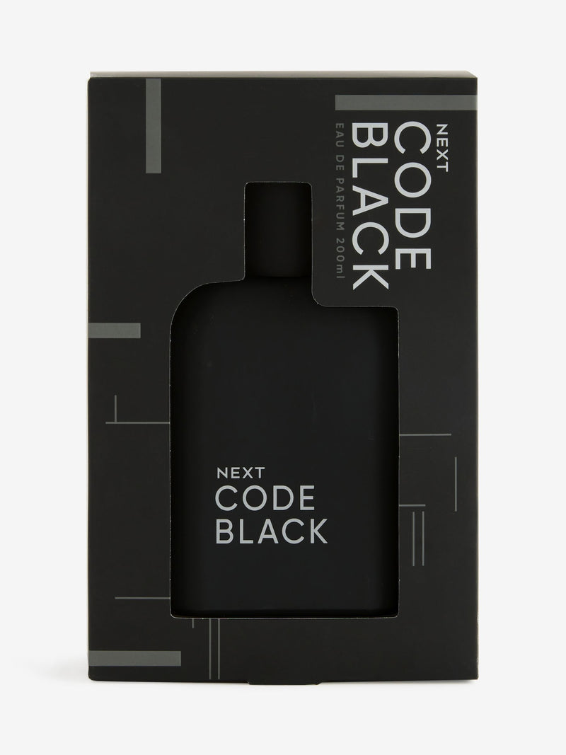 Code Black Eau de Parfum 200ml - British product