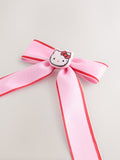 Hello Kitty pink satin bow clip (British brand)