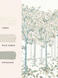 Laura Ashley wallpaper mural Ashurst Brown 3-metre, UK version