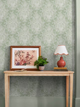 Next Laura Ashley Green Maddox Wallpaper 10M- Buy online at McGrocer