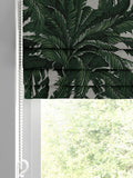 Graham & Brown Pearl White Roman blind Daintree pattern, UK version