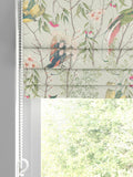Graham & Brown Clavering Birds sage green roman blind, UK version