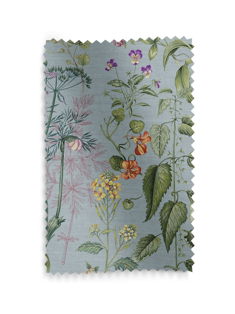 Graham & Brown Edulis sky blue roman blind, UK version