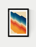 East End Prints abstract framed art by Tracie Andrews - British product