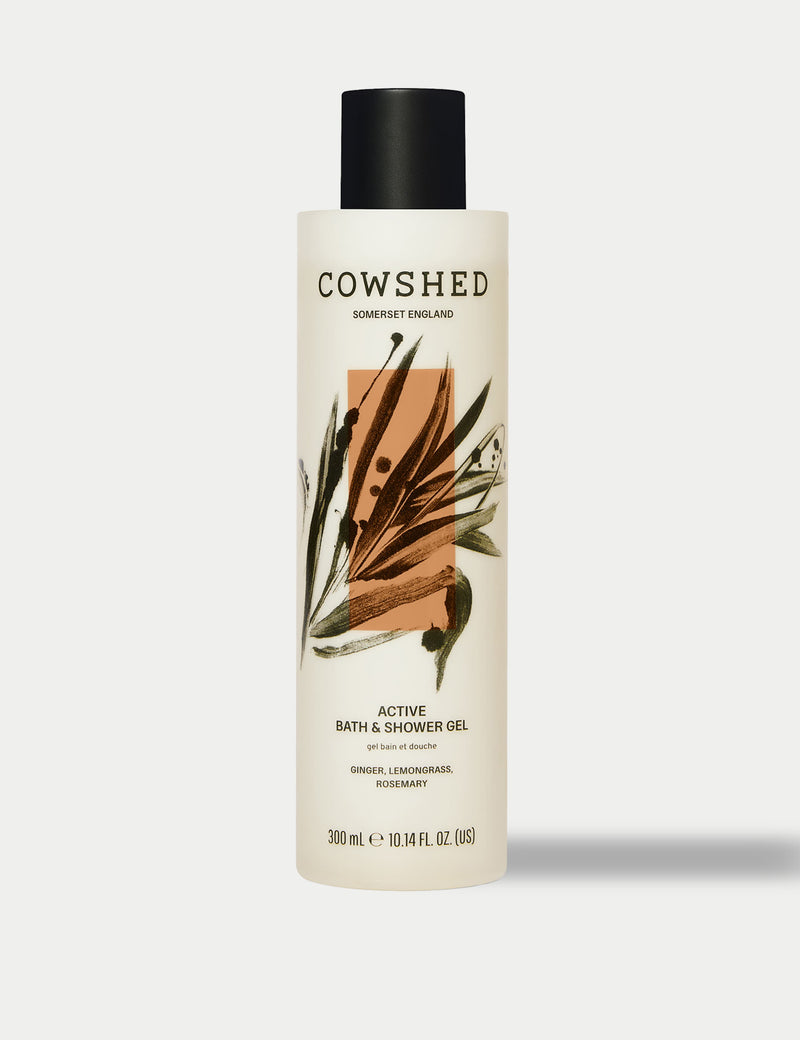 Active bath and shower gel 300ml, imported from the UK