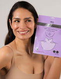 Ageless throat and decolletage hydrogel mask 3-pack - British product