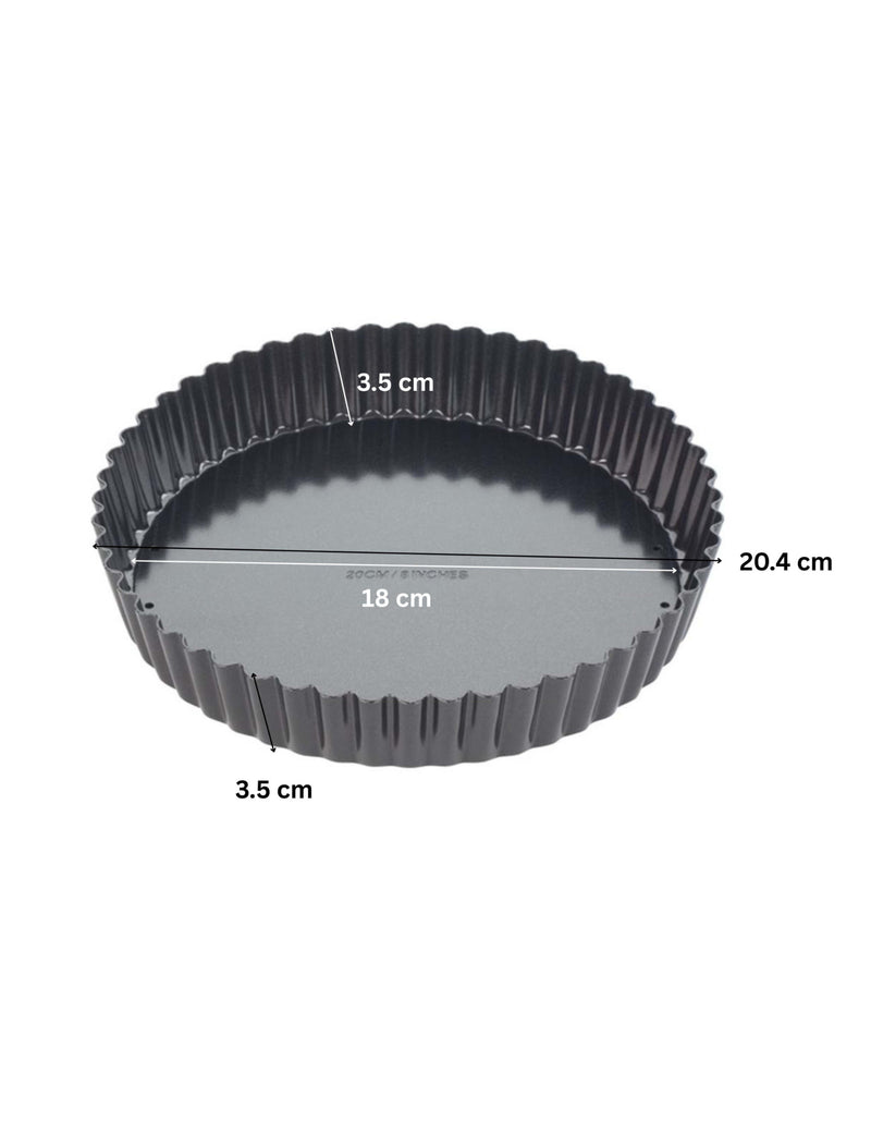 Tala aluminium tart tin 20cm with loose base - British product
