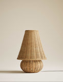 Amie rattan table lamp 35cm - British product