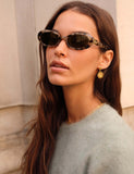 Katie Loxton animal print oval sunglasses - British product