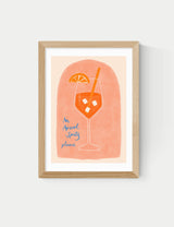 M&S East End Prints Aperol Framed Art Print- Buy online at McGrocer