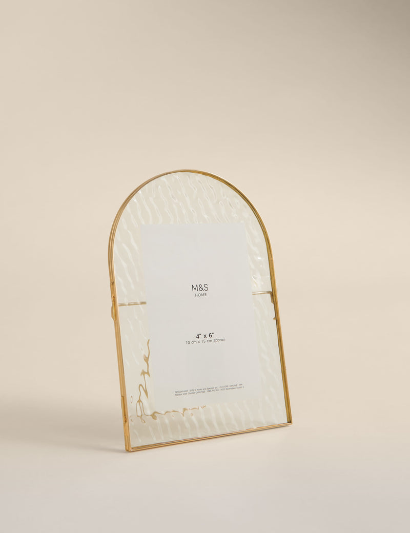 Arch Mottled Photo Frame 4x6 inch, UK version