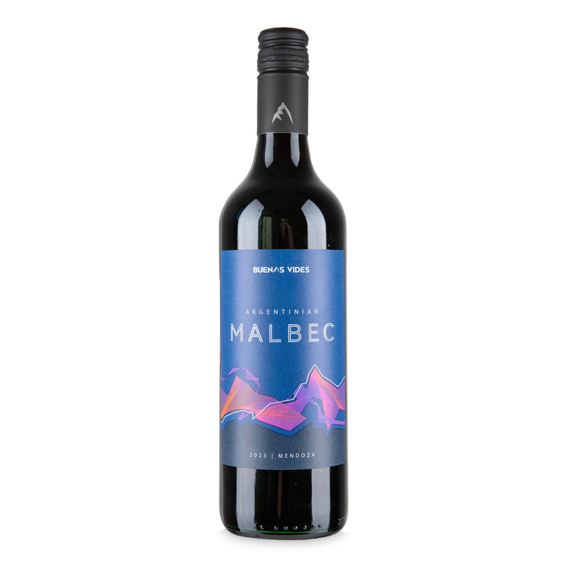 Malbec red wine 2023 from Mendoza Argentina, UK version