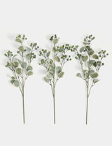 M&S Artificial Berry Filler Stem Trio (Green Berries) 58.4 cm- Buy online at McGrocer