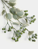Artificial berry filler three stems 58.4cm - British product