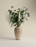 Artificial flower arrangement with vase 62 cm tall, imported from the UK