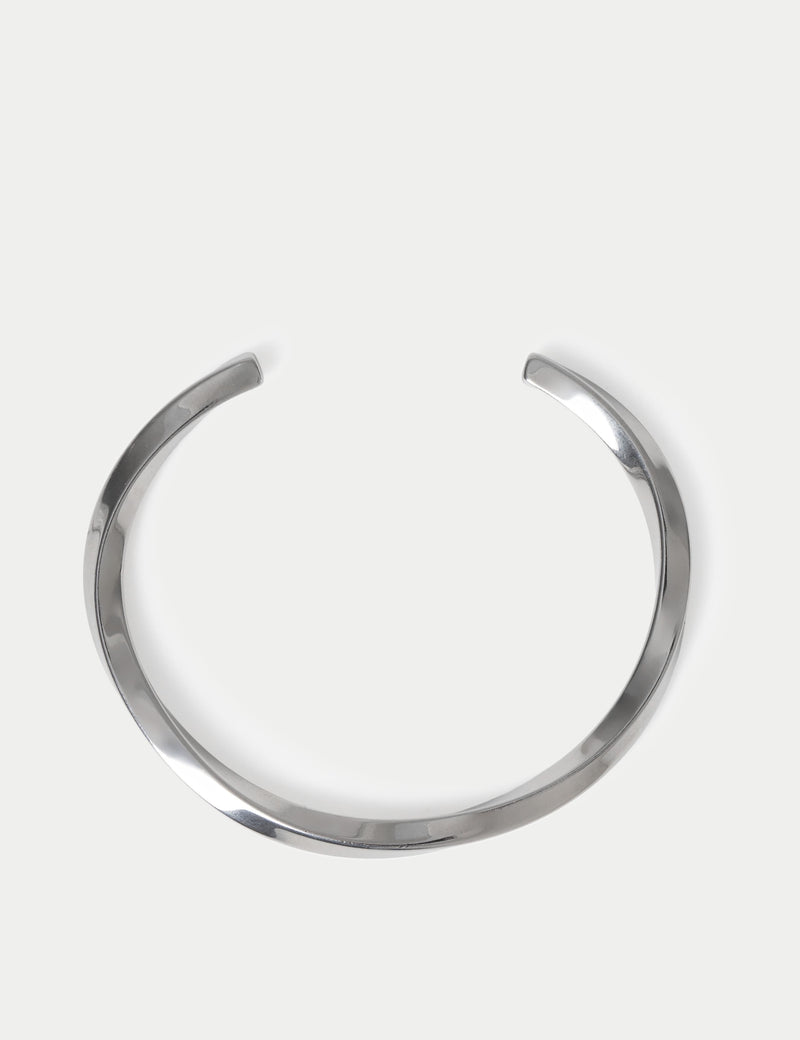 Autograph cuff bracelet stainless steel (British brand)