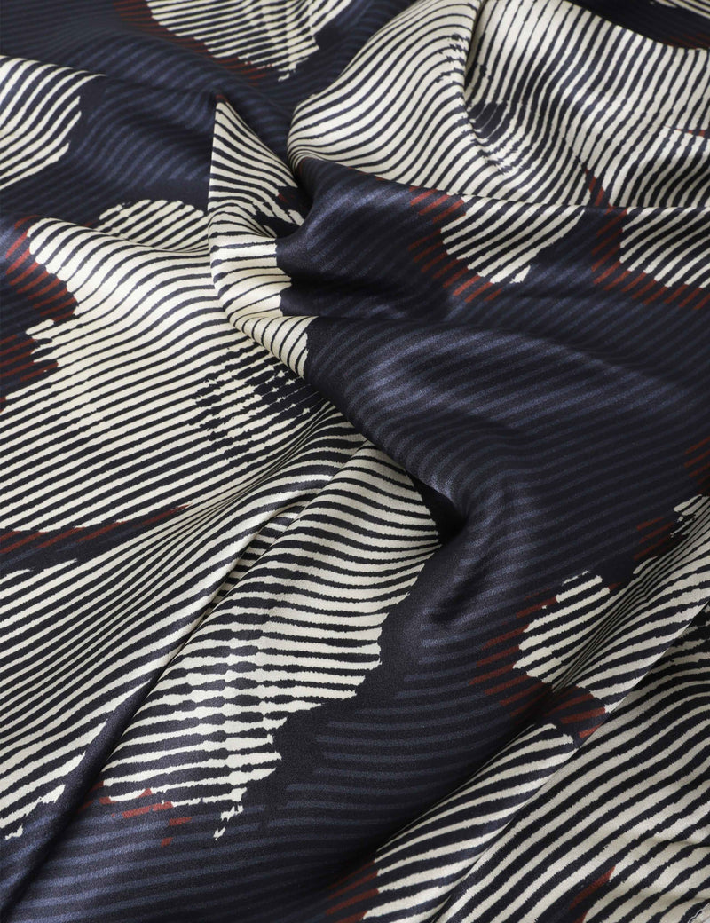 Auto floral silk scarf (British brand)