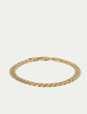 Autograph curb chain bracelet gold plated silver - British product