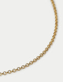 Autograph gold plated sterling silver curb chain necklace - British product