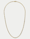 Autograph gold plated sterling silver paper chain necklace, imported from the UK