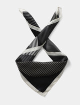 M&S Auto Silk Stripe Scarf- Buy online at McGrocer