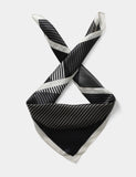 Auto silk stripe scarf from the Autograph collection, British brand