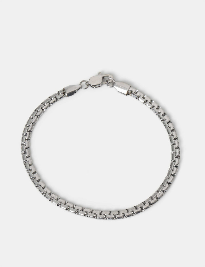 Autograph stainless steel detailed chain bracelet - British product