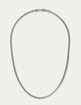 M&S Auto Stainless Detailed Chain Necklace- Buy online at McGrocer