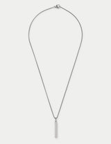 M&S Auto Stainless Steel Long Pendant Necklace- Buy online at McGrocer