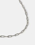 Autograph sterling silver paper chain necklace, UK version