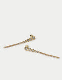 Autograph cubic zirconia skinny earrings - British product