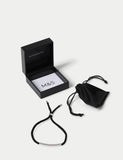 Autograph sterling silver cord bracelet - British product