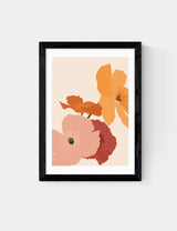 M&S East End Prints Autumn Wildflowers Rectangle Framed Art- Buy online at McGrocer