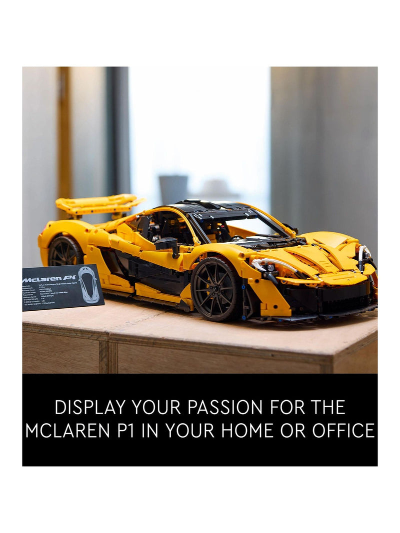 LEGO Technic McLaren P1 1:8 scale model car - British product