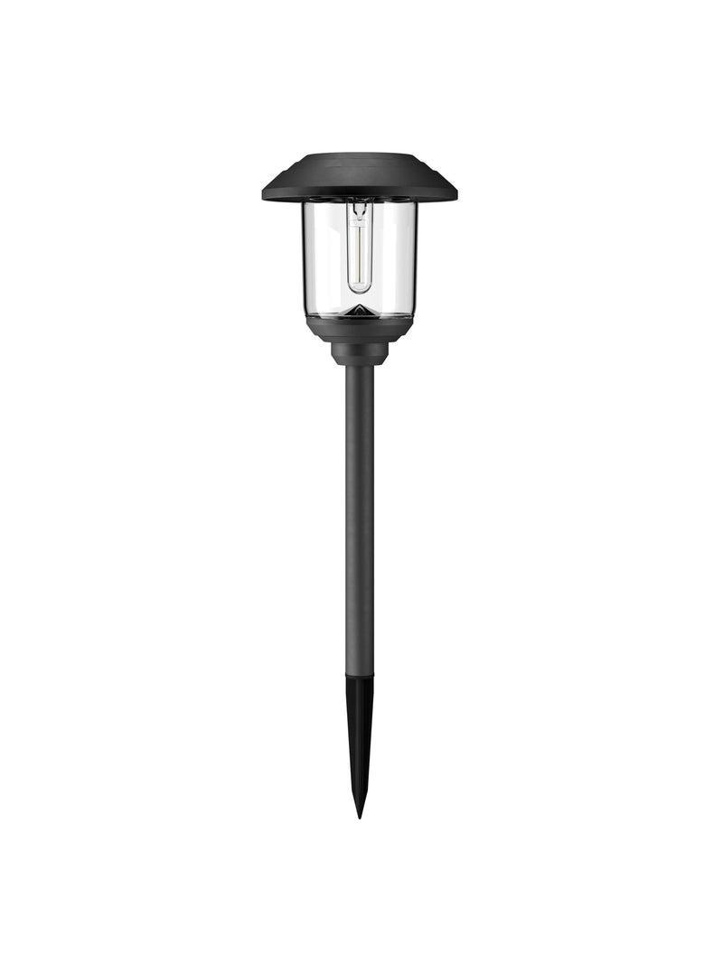 SolarCentre Black Grace outdoor garden solar light - British product