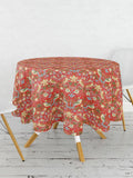 William Morris Gallery Red Strawberry Thief tablecloth 132x178cm (British brand)