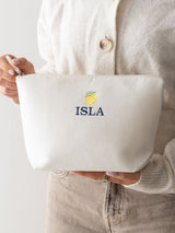 Next No Ordinary Gift Personalised Embroidered Fruity Design Kids Travel Snack Pouch- Buy online at McGrocer