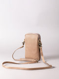 Lakeland Leather Taupe Harstone Travel Bag, imported from the UK
