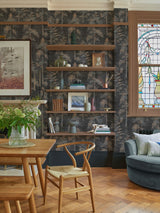 Next Graham & Brown Norse Wallpaper in Brown- Buy online at McGrocer