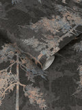Graham & Brown Norse wallpaper in brown tones, UK version