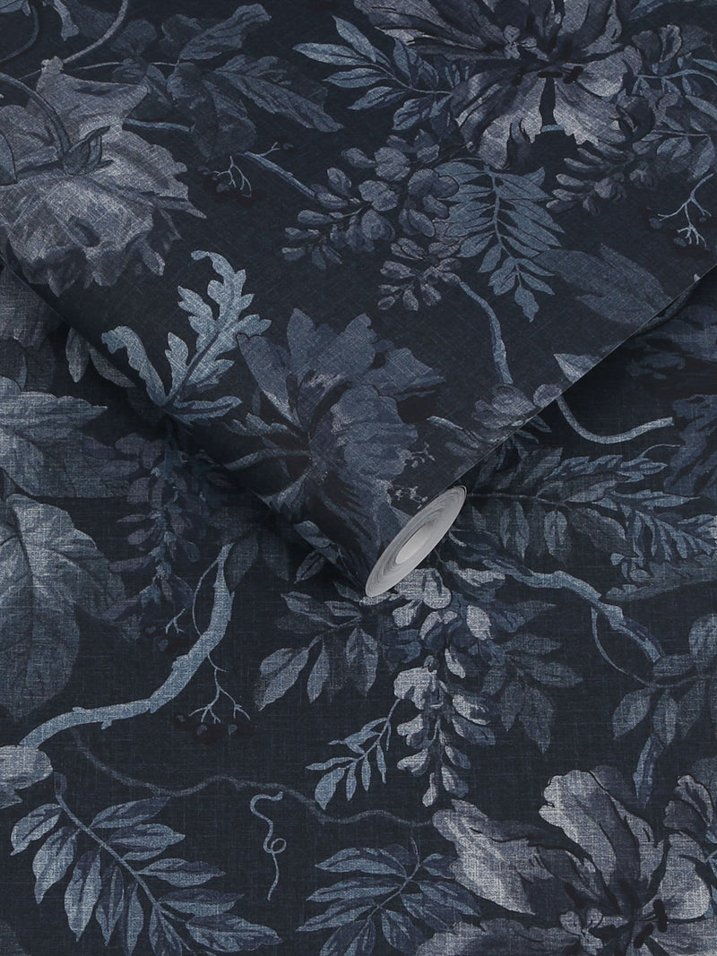 Graham & Brown Blue Enzia wallpaper - British product