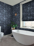 Graham & Brown Blue Enzia wallpaper - British product