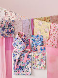 Cath Kidston Blue Painted Pansies 100% Cotton Apron