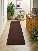Next My Rug Chocolate Shaggy Runner- Buy online at McGrocer