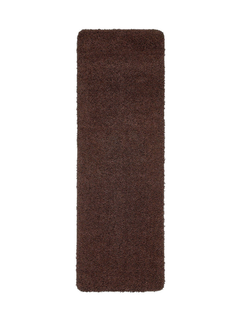 My Rug chocolate shaggy runner, UK version